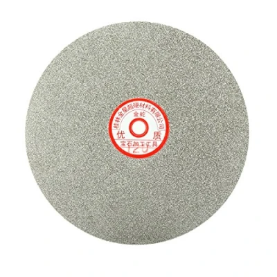 Image of Sourcingmap 200mm 8 inch Grit 120 Diamond Coated Flat Lap Disk Wheel Grinding Sanding Disc
