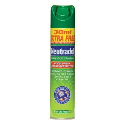 Image of Neutradol Super Fresh Room Spray Odour Destroyer 330ml for the price of 300ml