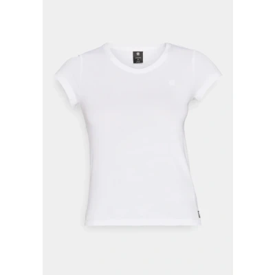 Image of G STAR Eyben Basic Tshirt, Women&#039;s, Size: XS, White