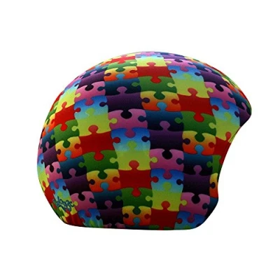Image of COOLCASC COLOUR PUZZLE Multisport Helmet Cover