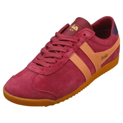 Image of Gola Bullet Womens Fashion Trainers in Cerise 5 UK
