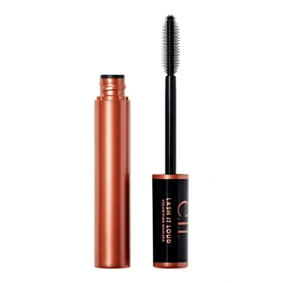 Image of e.l.f. Cosmetics Lash It Loud Mascara, Volumizing Formula for Mega Volume Lashes, Creates Fuller &amp; Bolder Eyelashes, Intensely Pigmented, Black, 1.1 Oz