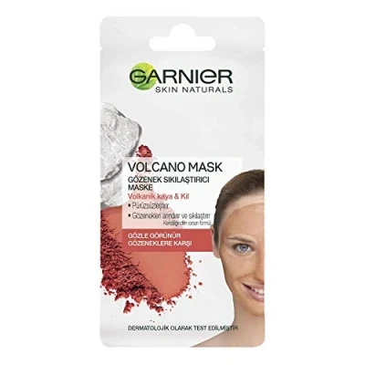Image of Garnier Pore Minimising Volcano Face Mask, 8 ml