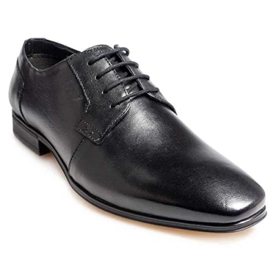 Image of Pod Tenby Shoes Leather Lace up Black
