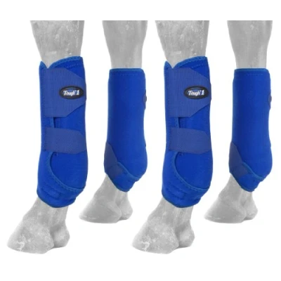 Image of Tough 1 Extreme Vented Sport Boots Set, Royal Blue, Small