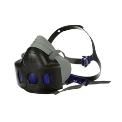 Image of 3M Hf 803 Secure Click Half Mask Large