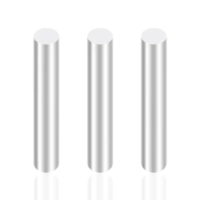 Image of iMeistek Aluminium Round Rods,10mm Diameter,100mm Length Solid Rods for RC Cars model,Industrial Machinery,DIY Handicrafts(3PCS)