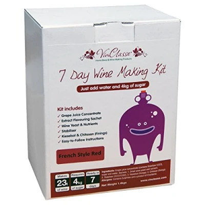 Image of VinClasse French Style Red 23 Litre 7 Day Sugar Required