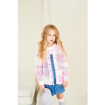 Image of Stylecraft 10047 Child Chunky Cardigan Jumper Knitting Pattern