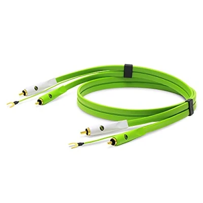Image of NEO by Oyaide d+ RCA Turntable (Class B) 1M Audio Cable for DJ’s, Musicians and Producers