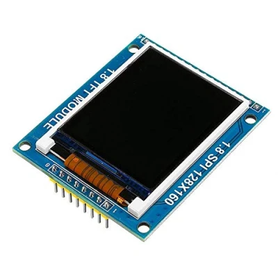 Image of DollaTek 1.8 Inch 128X160 ST7735 TFT LCD Module With PCB Baseboard SPI Serial Port
