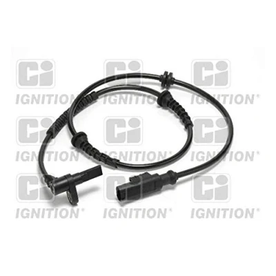 Image of 2L2Z2C190AA, 2L2Z2C190AB, 2L2Z2C190AC ABS Sensor QUINTON HAZELL XABS629 with cable Hall 2 pin connector 780mm 30mm rectangular