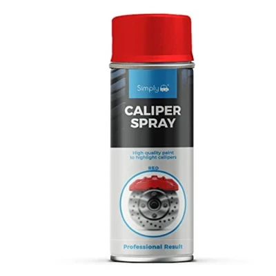 Image of 15x Simply 400ml Red Brake Caliper Spray SP 017