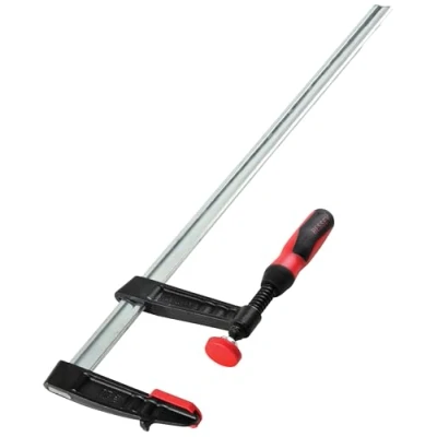 Image of Bessey TG4.524+2K Clamp, Woodworking, F Style, 2K Handle, Replaceable Pads, 4.5 in. x 24 in., 1000 lb