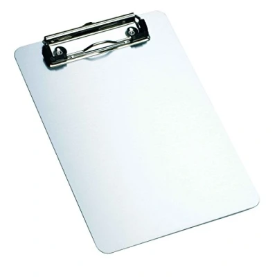 Image of ALCO Albert 5516 Aluminium Clipboard DIN A5 Unbreakable Silver