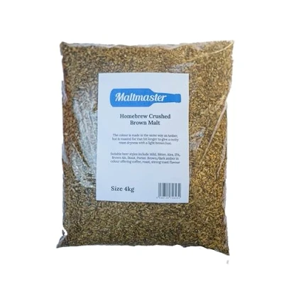 Image of Homebrew Crushed Malt Brown 4Kg