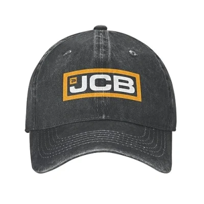 Image of UnniQ Baseball Cap Hip hop Sun Hat Cool Cotton JCB Men Women Personalized Adjustable Adult Dad Outdoor Birthday Gift for