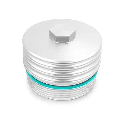 Image of BIGULA Oil Filter Cover Cap Shells Aluminum Alloy Housing For N20 N26 N52 N54 N55 Car Engine Parts