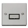 Image of Click Deco Polished Chrome VPCH750BK Unswitched spur Black Insert