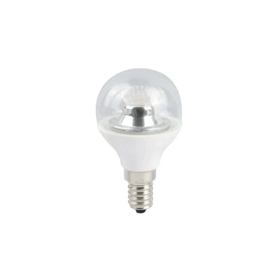 Image of Clear Round Dimmable Cool White LED Ball Bulb 2.1W E14 Bell Lighting