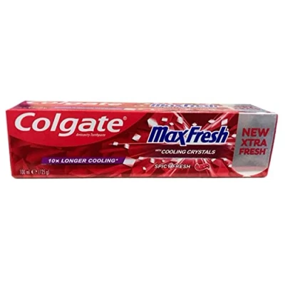 Image of Colgate Max Fresh Spicy Toothpaste with Cooling Crystals 100ml