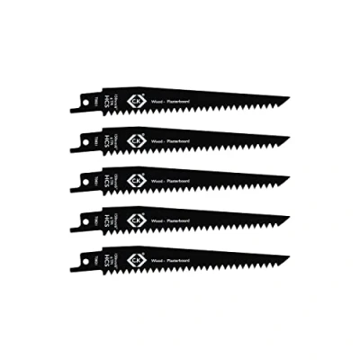 Image of C.K 6TPI 150mm HCS Reciprocating Saw Blades 5Pk