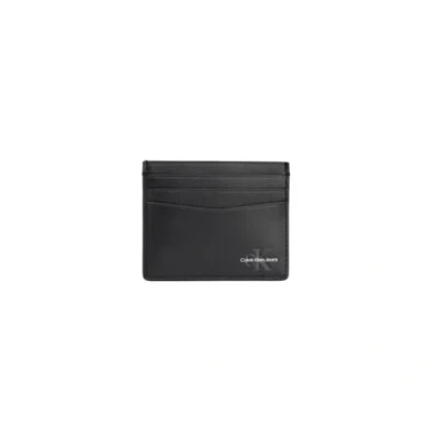 Image of Calvin Klein Jeans Men MONOGRAM SOFT CARDCASE 6CC, Black, One Size