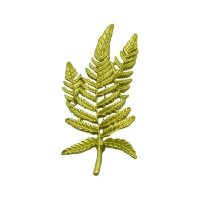 Image of LISADORE Green Leaf Brooch Plant Pin Tree for Women Jewelry Gift