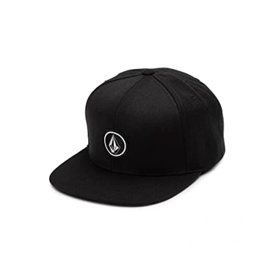 Image of Volcom Men&#039;s Quarter Twill Headwear, Black, One Size UK