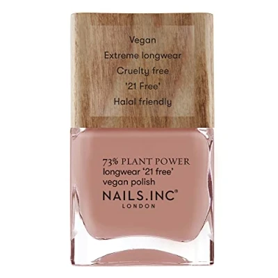 Image of Nails.INC 73% Plant Power Good Energy Efficient 14ml, Caramel Nail Polish