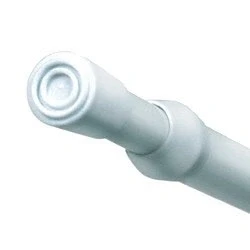 Image of umlout New WHITE Net Tension Rod, Simply Twist N Fit, 122 183 cms