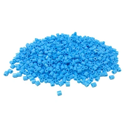 Image of WS UK 1000 Pack Fuse Beads 5mm Midi works like Hama [Pastel Blue]