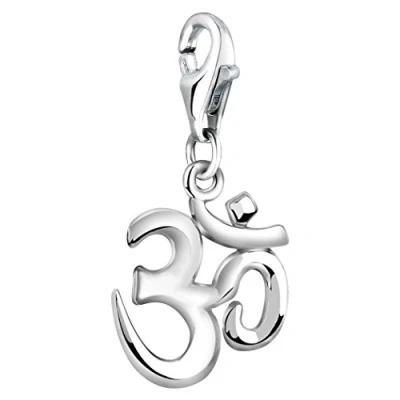 Image of Nenalina Charm Om Pendant, for All Brands of Bracelets and Necklaces, Made 925 Sterling Silver, 713205 000