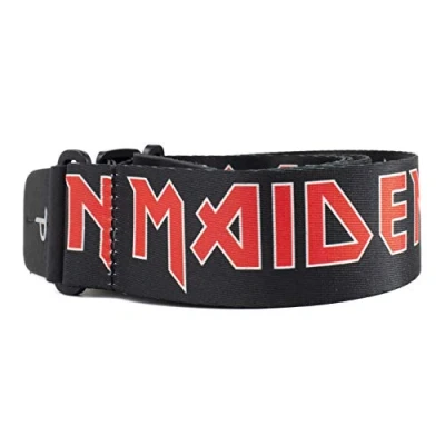 Image of Perri&#039;s Leathers Ltd. Guitar Strap Polyester Iron Maiden Adjustable For Acoustic / Bass Electric Guitars Made in Canada (LPCP 1380)