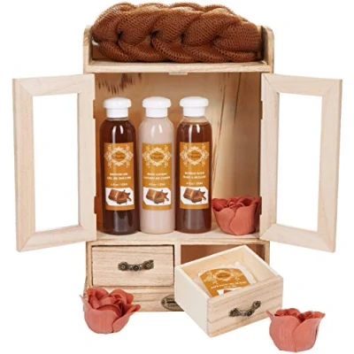 Image of BRUBAKER Cosmetics &#039;Chocolate&#039; Bath and Body Gift Set (10 Pieces)