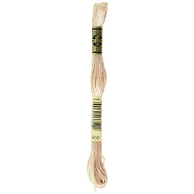 Image of DMC 117 950 6 Strand Embroidery Cotton Floss, Light Desert Sand, 8.7 Yard