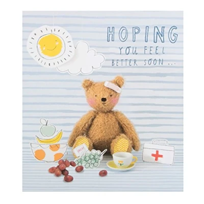 Image of Hallmark Get Well Card &quot;Feel Better Soon&quot; Small