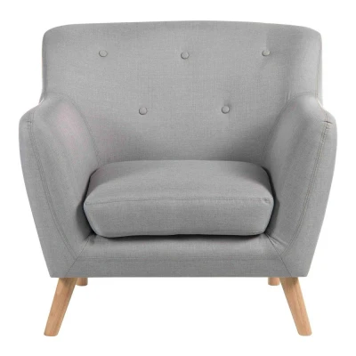 Image of TEKNIK Skandi Fabric Reception Chair Grey