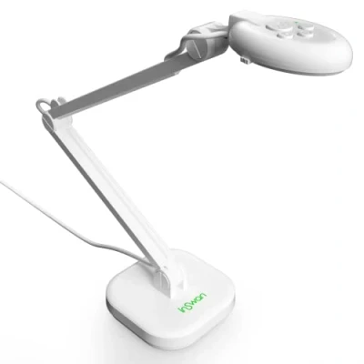 Image of INSWAN INS 2 13MP 4K Ultra HD USB Visualiser/Document Camera/Visualizer, A3 format, Dual Mode Auto Focus, Visualiser for Teaching, Compatible Windows, MacOS, Chromebook