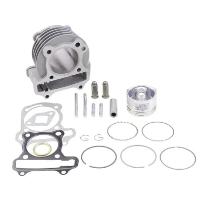 Image of GOOFIT Performance Big Bore Cylinder Kit GY6 80cc 47mm Replacement For 139QMB ATV Scooter Moped Go Kart …