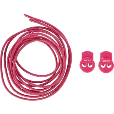 Image of ZONE3 Elastic Shoe Laces for Fast Transitions/Triathlon No Tie Shoelaces/One Size