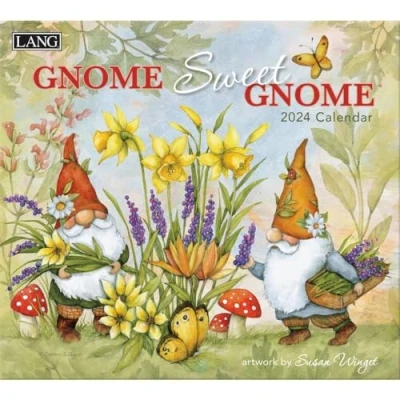 Image of LANG Gnome Sweet 2024 Wall Calendar (24991002026)