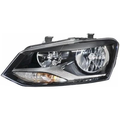Image of E12714, E12715 Headlights HELLA 1LE 247 051 041 VOLKSWAGEN: Polo V Hatchback