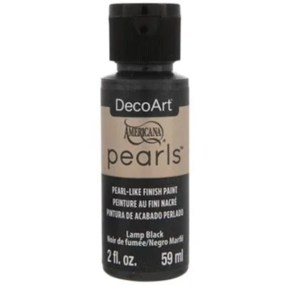Image of Deco Art Pearls Paint 2OZ LAMP Black, One Size