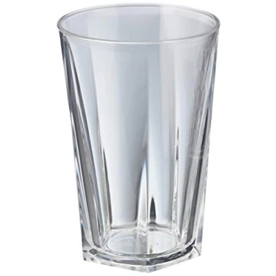 Image of Elite Penthouse Polycarbonate Hiball Tumblers 14oz / 400ml Set of 4 Plastic Glasses, Reusable Tumblers, Virtually Unbreakable