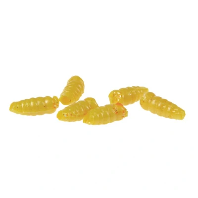 Image of Berkley Powerbait Micro Power Maggots Yellow (110st) Artificial bait