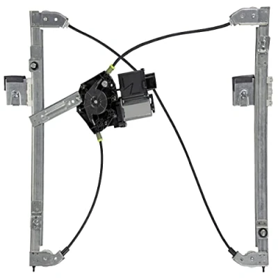 Image of 6N4837462B, 6N4837462D Window regulator VALEO 850459 Right Front electric with motor comfort function VOLKSWAGEN: Polo III Hatchback