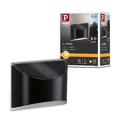 Image of Paulmann 94233 Solar Pathway LED Outdoor luminaire incl. 1x0.05 watt Anthracite Plastic 3000 K Warm White, 0.05 W