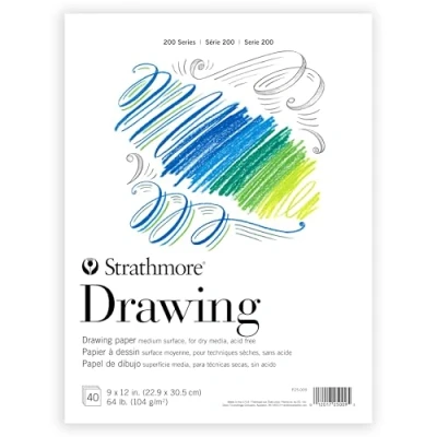 Image of Strathmore 200 Series, Paper, Multicolored, 9x12