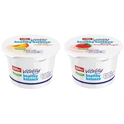 Image of Muller Vitality Healthy Balance Mixed Case Yogurts 12x110g
